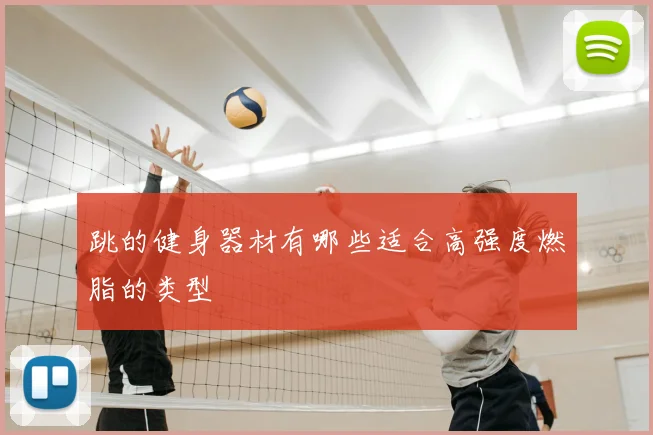 跳的健身器材有哪些适合高强度燃脂的类型